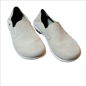 Womans Spenco Sueded Convertible Mule Slip-on Shoe Size 5 EUC